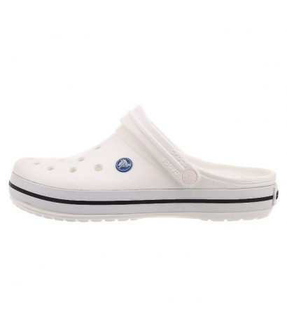 Crocs Crocband White 11016 (CR4-a) Naiste kingad/klappide klapid