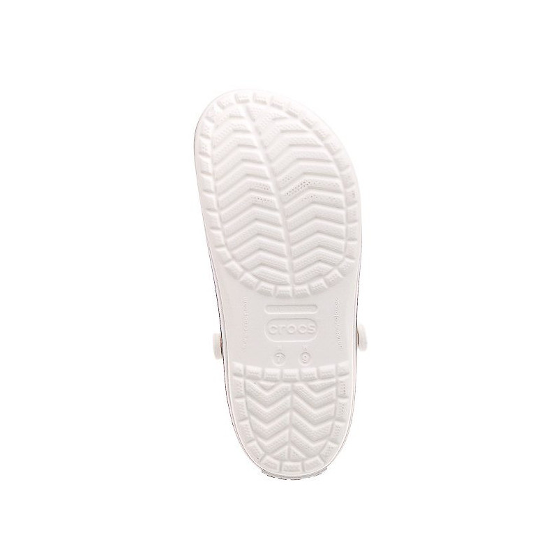 Crocs Crocband White 11016 (CR4-a) Naiste kingad/klappide klapid