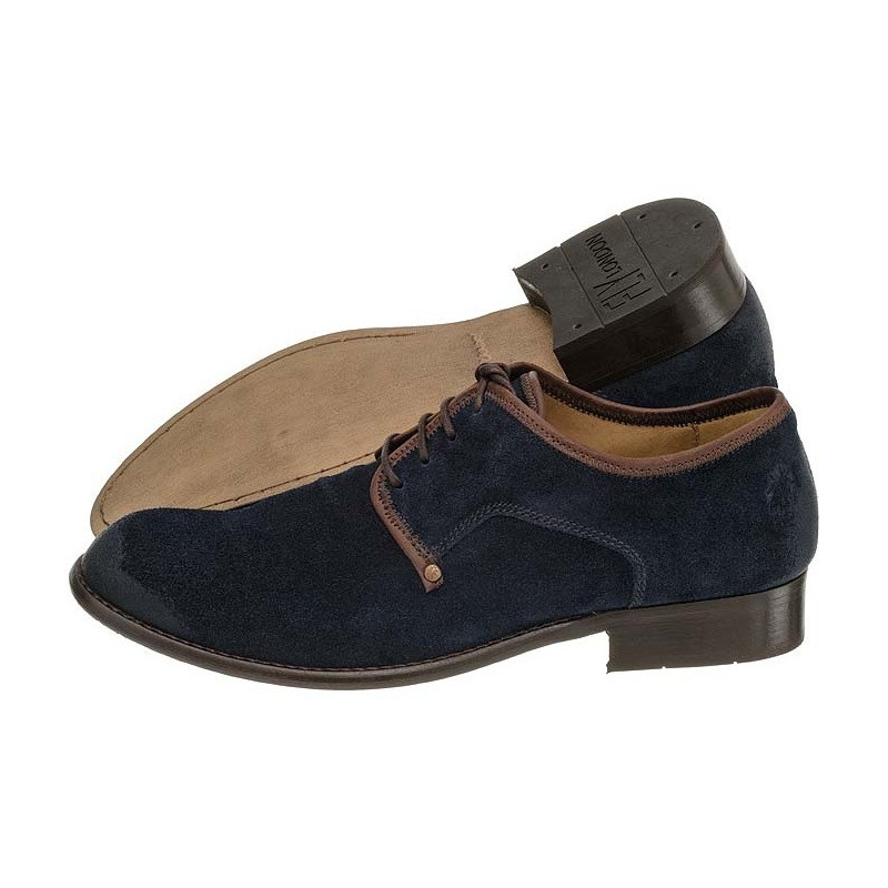 FLY London West Oil Suede Navy P141855009 (FL17-b) kingad