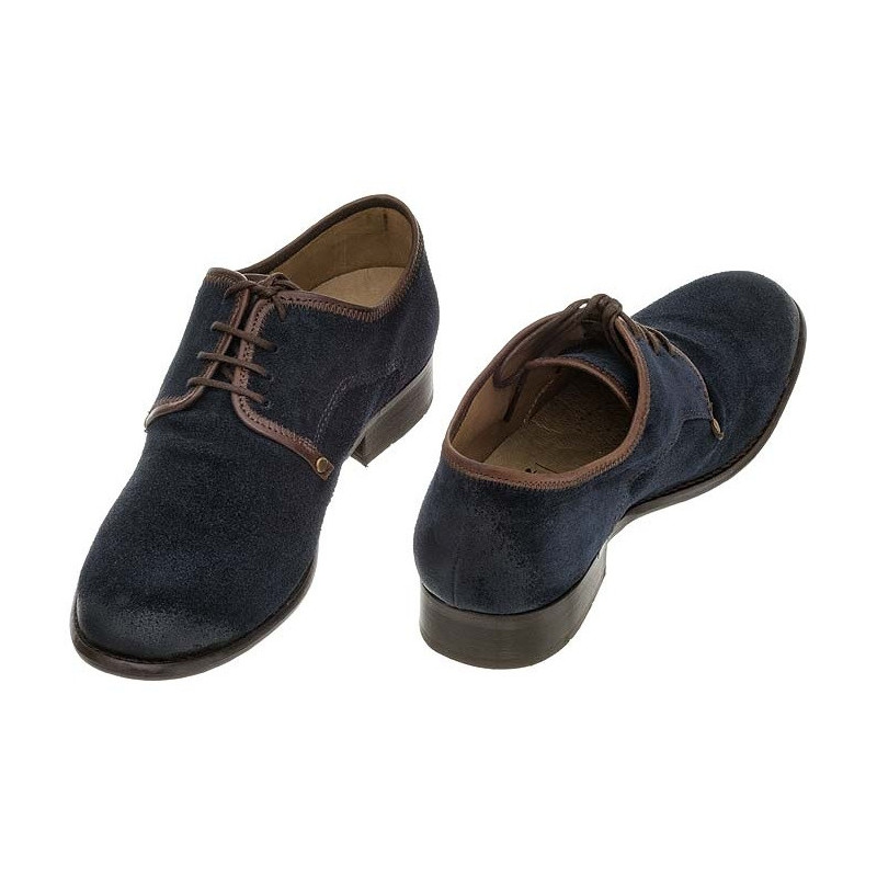 FLY London West Oil Suede Navy P141855009 (FL17-b) kingad