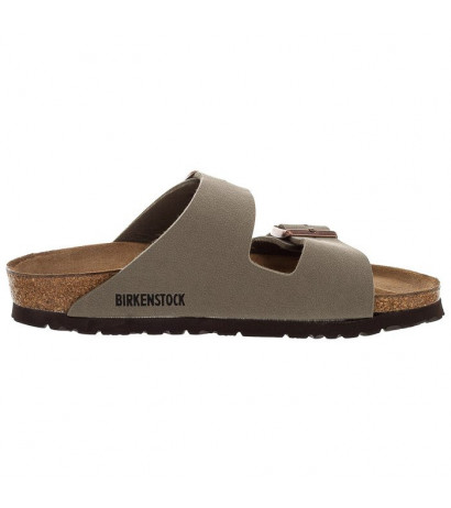 Birkenstock Arizona BF Nubuk Stone 151213 (BK19-b) Naiste kingad/klappide klapid