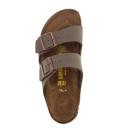 Birkenstock Arizona BF Nubuk Stone 151213 (BK19-b) Naiste kingad/klappide klapid