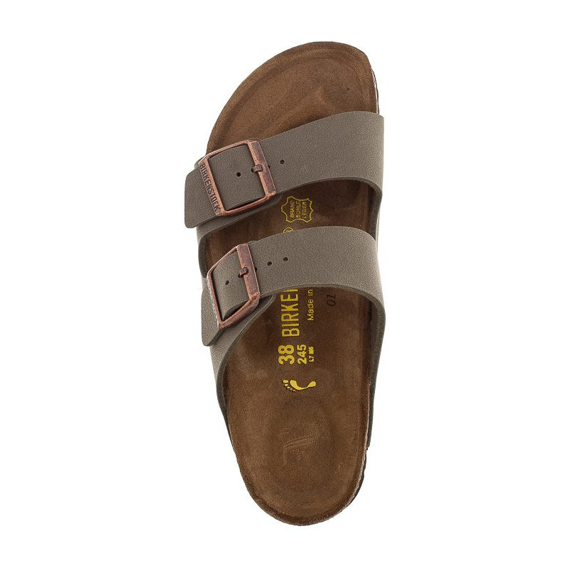 Birkenstock Arizona BF Nubuk Stone 151213 (BK19-b) Naiste kingad/klappide klapid