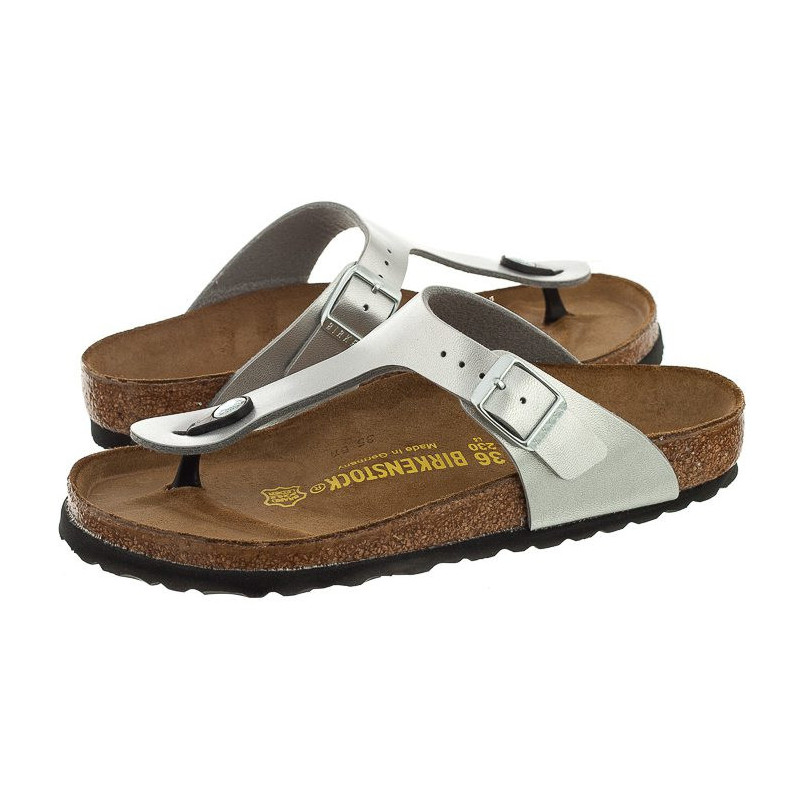 Birkenstock Gizeh Silver 043851 (BK13-d) kingad