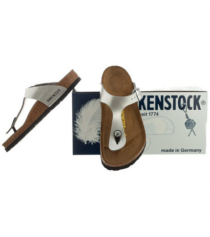 Birkenstock Gizeh Silver 043851 (BK13-d) kingad