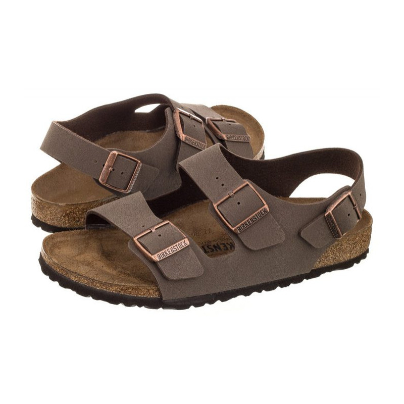 Birkenstock Milano BF Nubuck Mocca 634503 (BK43-b) sandaalid