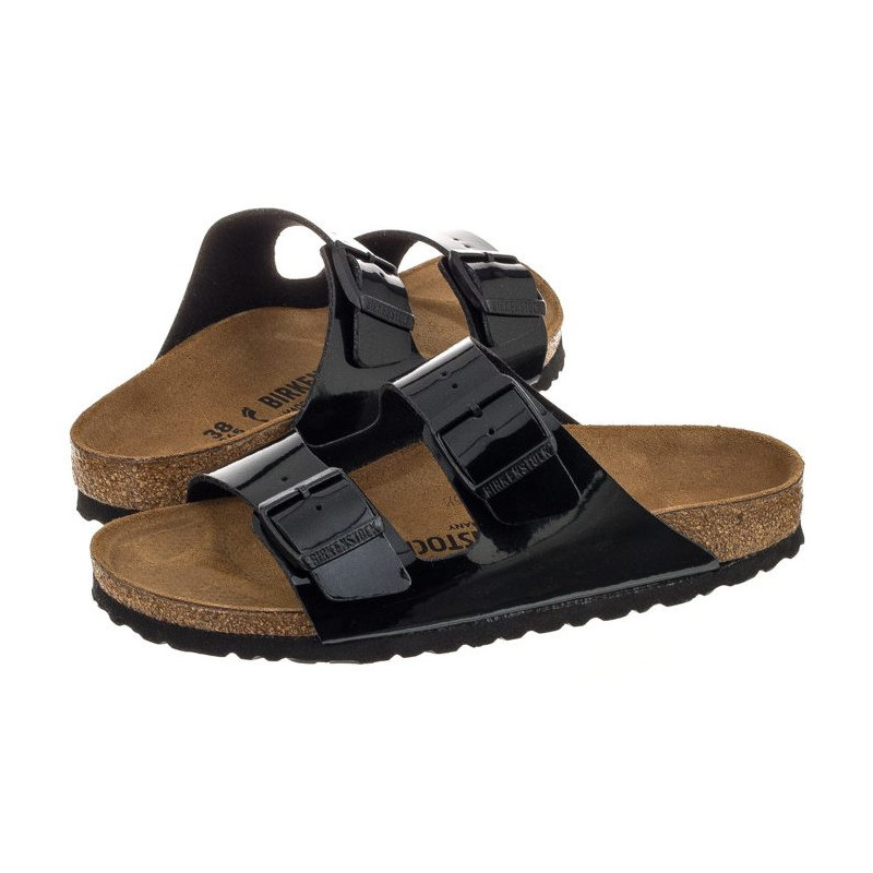 Birkenstock Arizona Patent Black 1005292 (BK52-a) Naiste kingad/klappide klapid