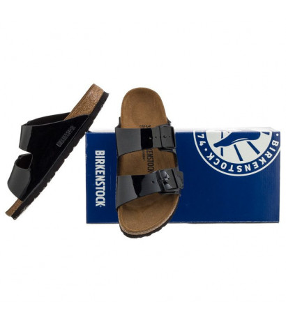 Birkenstock Arizona Patent Black 1005292 (BK52-a) Naiste kingad/klappide klapid