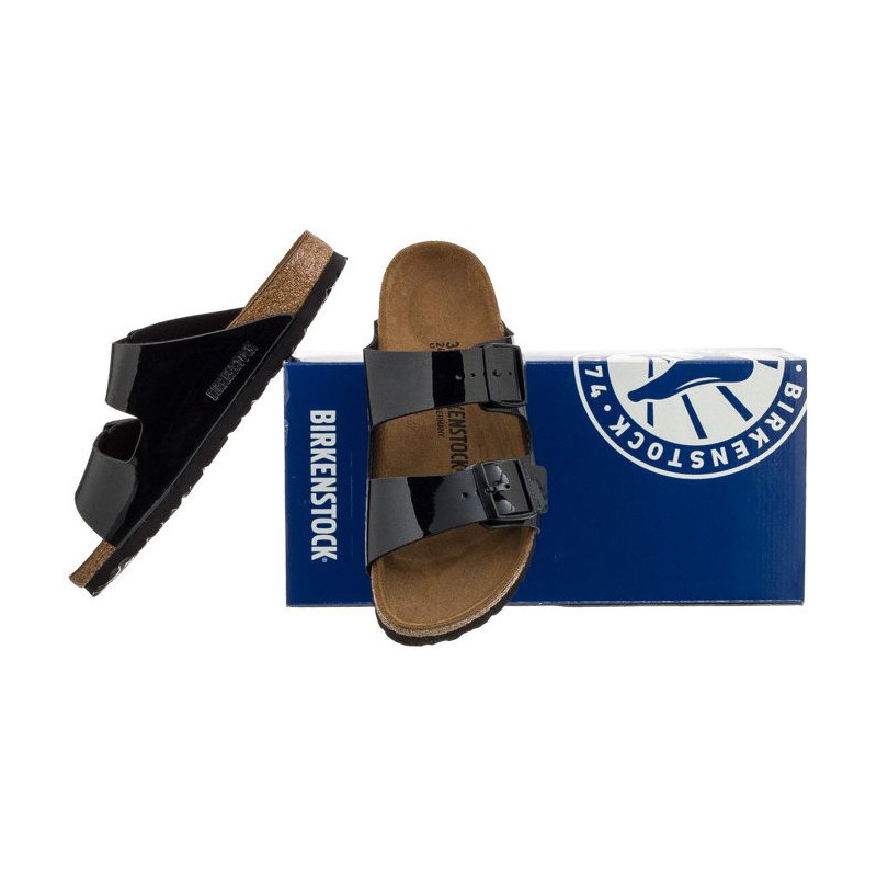 Birkenstock Arizona Patent Black 1005292 (BK52-a) Naiste kingad/klappide klapid