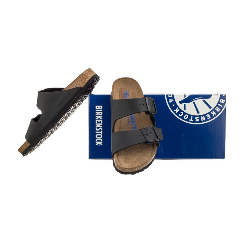 Birkenstock Arizona Soft Footbed Black 0551253 (BK61-a) Naiste kingad/klappide klapid