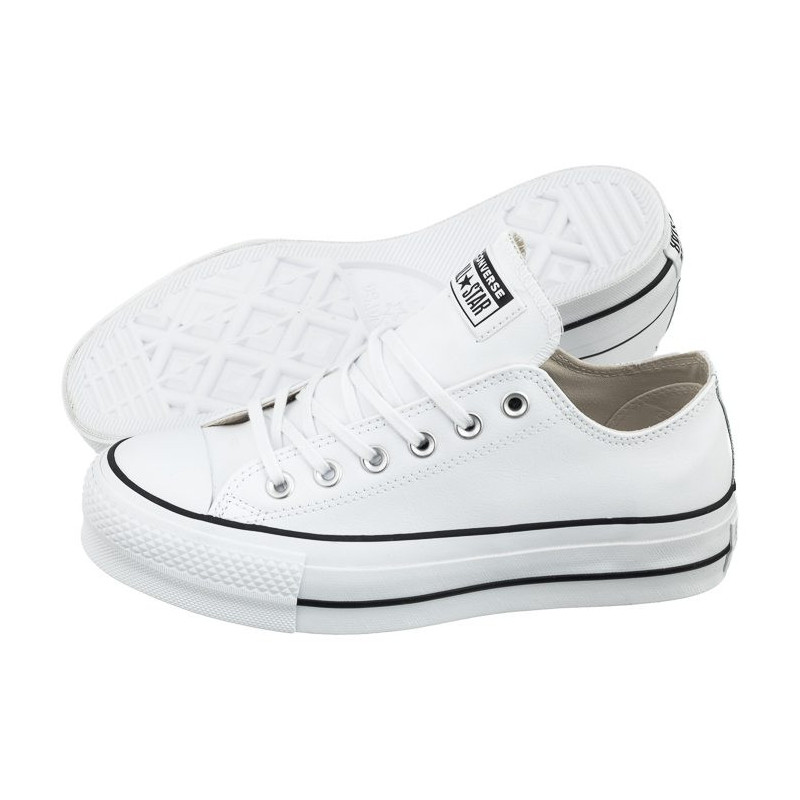 Converse CT All Star Lift Clean OX White/Black 561680C (CO355-a) kingad