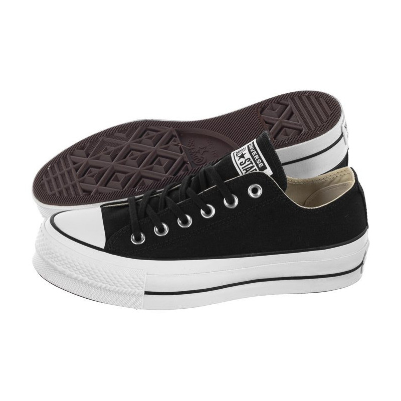 Converse CT All Star Lift OX Black/White 560250C (CO351-b) kingad