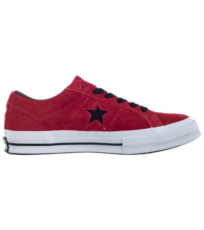 Converse One Star OX Enamel Red/Black/White 163246C (CO376-b) spordijalatsid