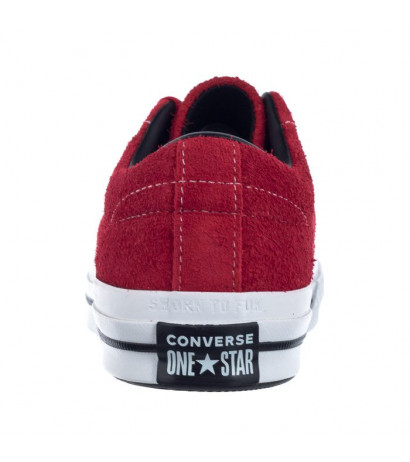 Converse One Star OX Enamel Red/Black/White 163246C (CO376-b) spordijalatsid