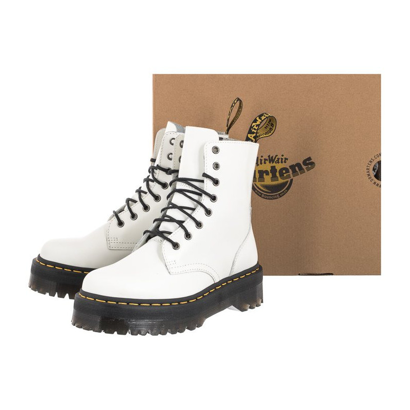 Dr. Martens Jadon White Polished Smooth 15265100 (DR27-b) saapad