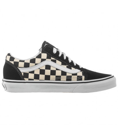 Vans Old Skool (Primary Check) Blk/White VN0A38G1P0S1 (VA296-a) kingad