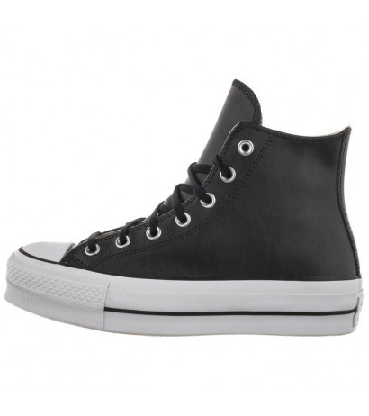 Converse CT All Star Lift Clean Hi Black/Black/White 561675C (CO446-a) kingad