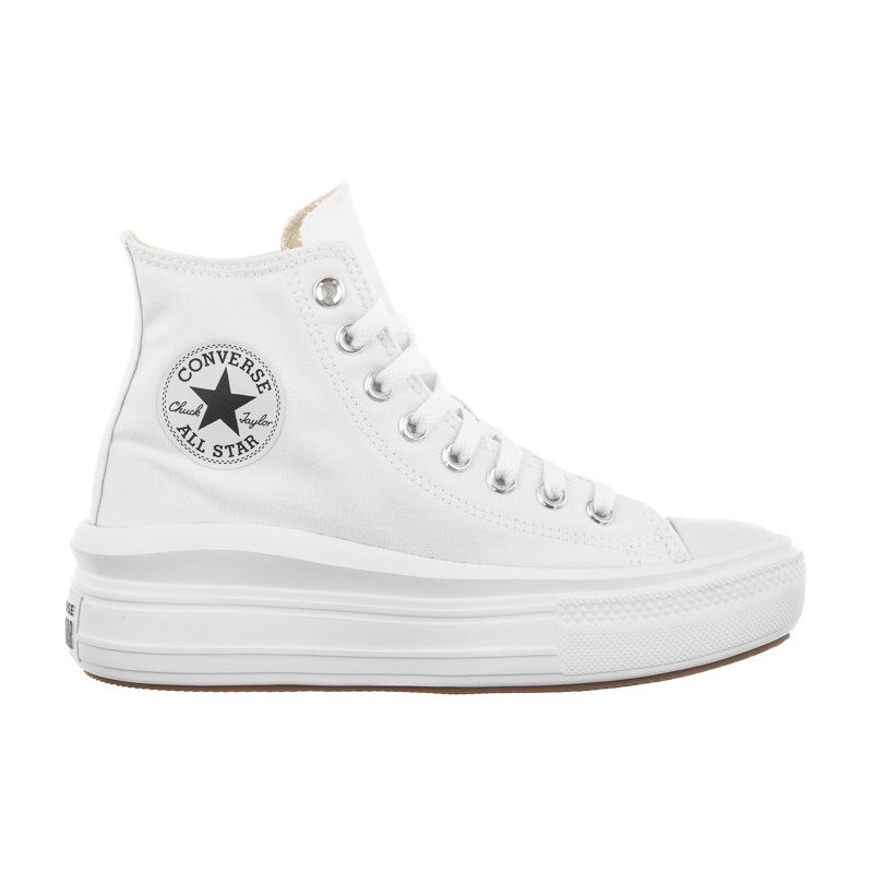 Converse CT All Star Move Hi White/Natural Ivory/Black 568498C (CO448-b) kingad