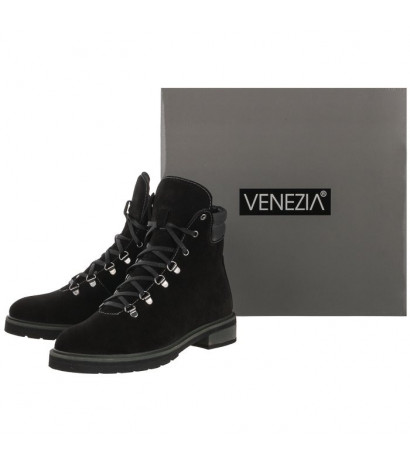 Venezia Czarne 0382953 BLACK (VE505-a) saapad