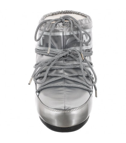 Moon Boot Icon Low Glance Silver 1409350 H001 (MB47-b) kingad