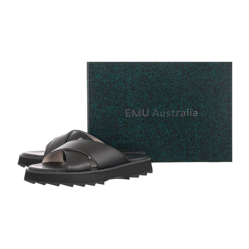 EMU Australia Manta Black W12478 (EM356-a) Naiste kingad/klappide klapid