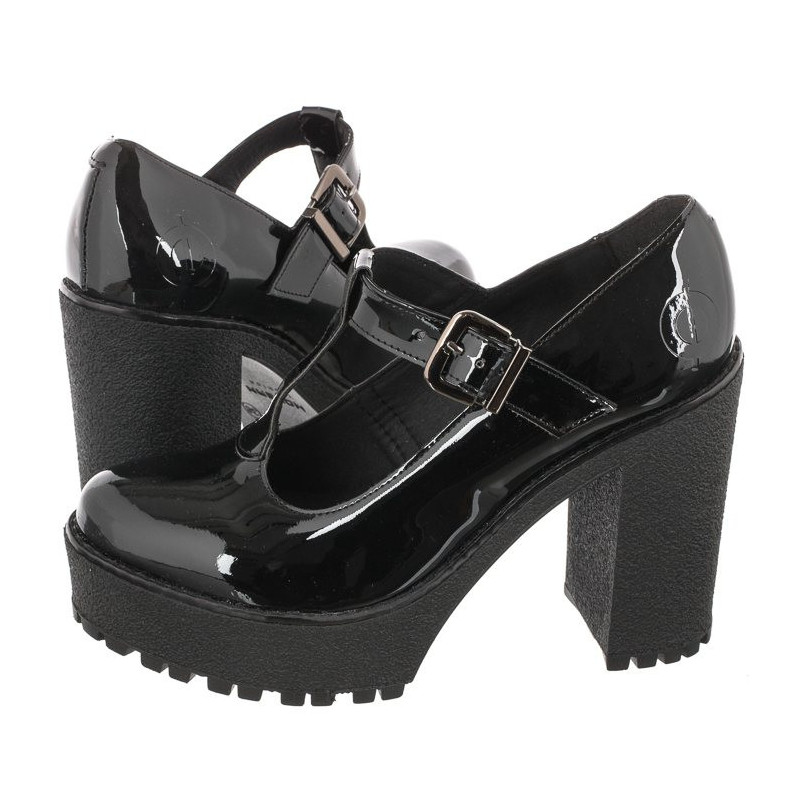 Altercore Lizzy Vegan Black Patent (AL94-a) kingad