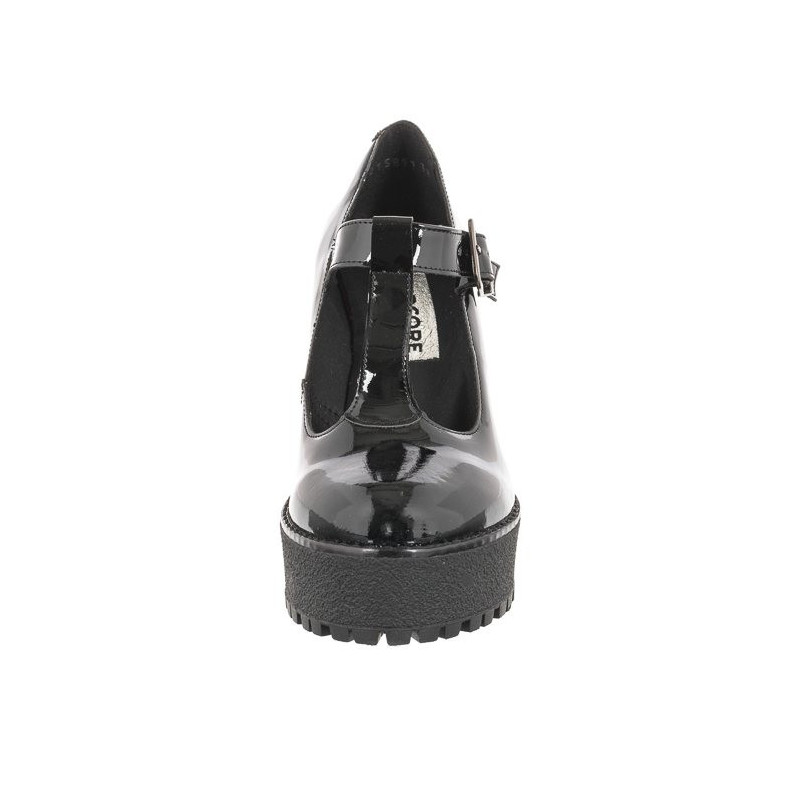 Altercore Lizzy Vegan Black Patent (AL94-a) kingad