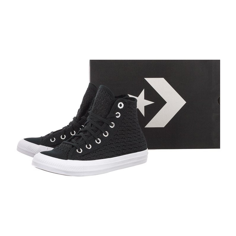 Converse CT All Star Hi Black/White 567655C (CO469-a) kingad