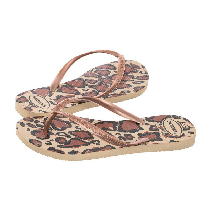 Havaianas Slim Animals FC Sand Grey/Rose Go 4103352-4879 (HI34-a) kingad