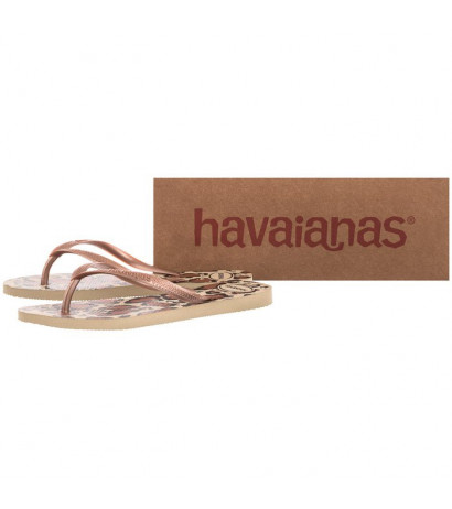 Havaianas Slim Animals FC Sand Grey/Rose Go 4103352-4879 (HI34-a) kingad