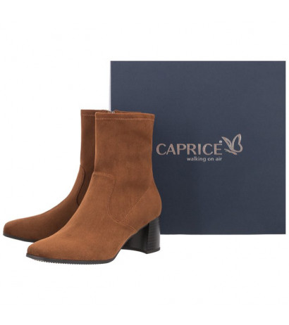 Caprice Brązowe 9-25305-27 374 Cognac Stretch (CP273-a) kingad