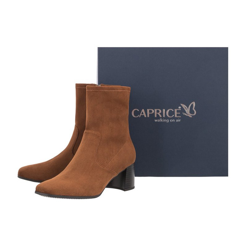 Caprice Brązowe 9-25305-27 374 Cognac Stretch (CP273-a) kingad