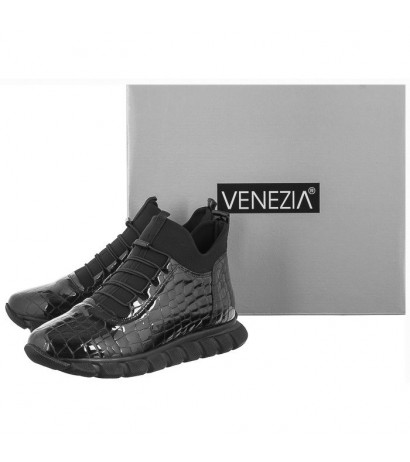 Venezia Czarne 0230 501 BLACK (VE567-a) spordijalatsid