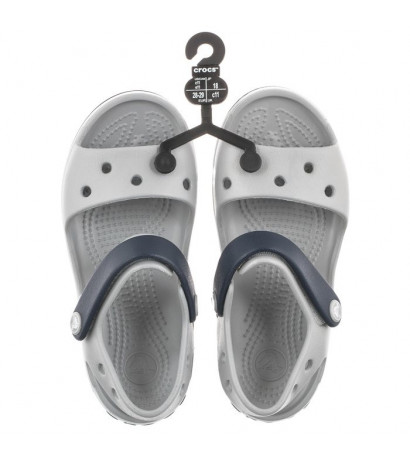 Crocs Crocband Sandal Kids Light Grey/Navy 12856-01U (CR39-t) sandaalid