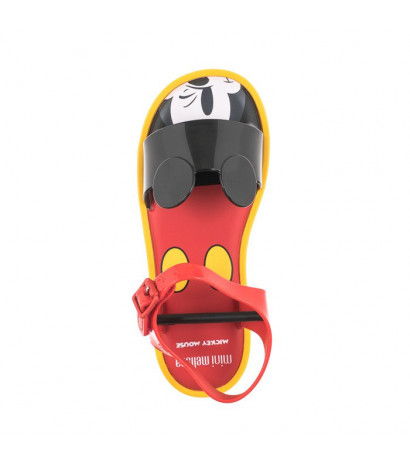 Melissa Mar Sandal + Mickey 33234/53218 Red/Black/Yellow (ML169-a) sandaalid