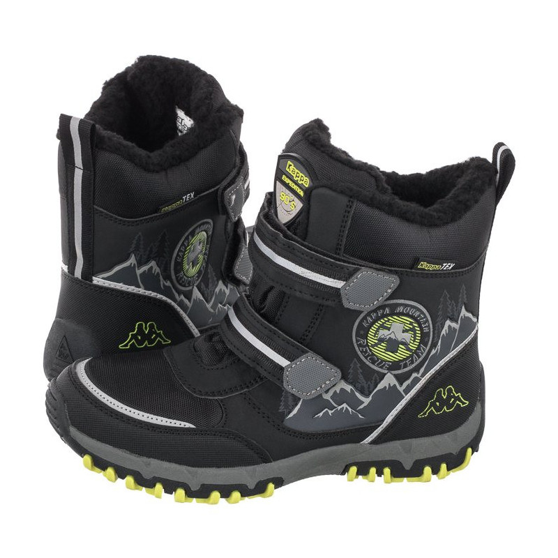 Kappa Rescue Tex K 260581K/1133 Black/Lime (KA165-b) lastejalatsid 