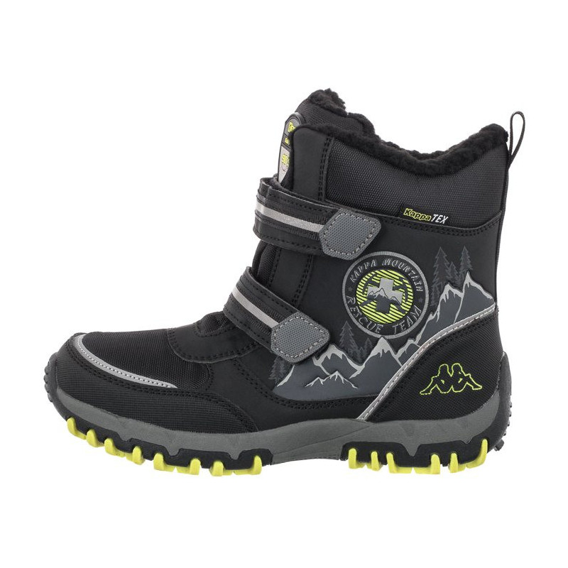 Kappa Rescue Tex K 260581K/1133 Black/Lime (KA165-b) lastejalatsid 