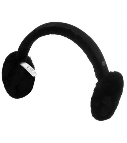 EMU Australia Angahook Ear Muffs Black W9403 (EM209-a) vöö