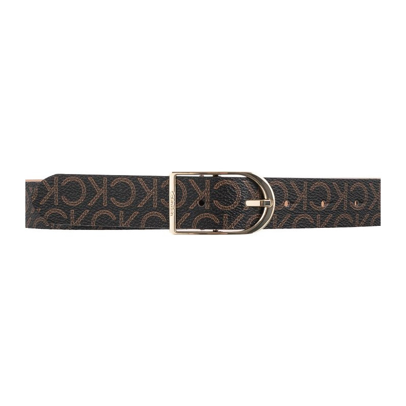 Calvin Klein Must Bridge 3CM Belt Mono Brown Mono K60K609566 0HD (CK96-a) vöö