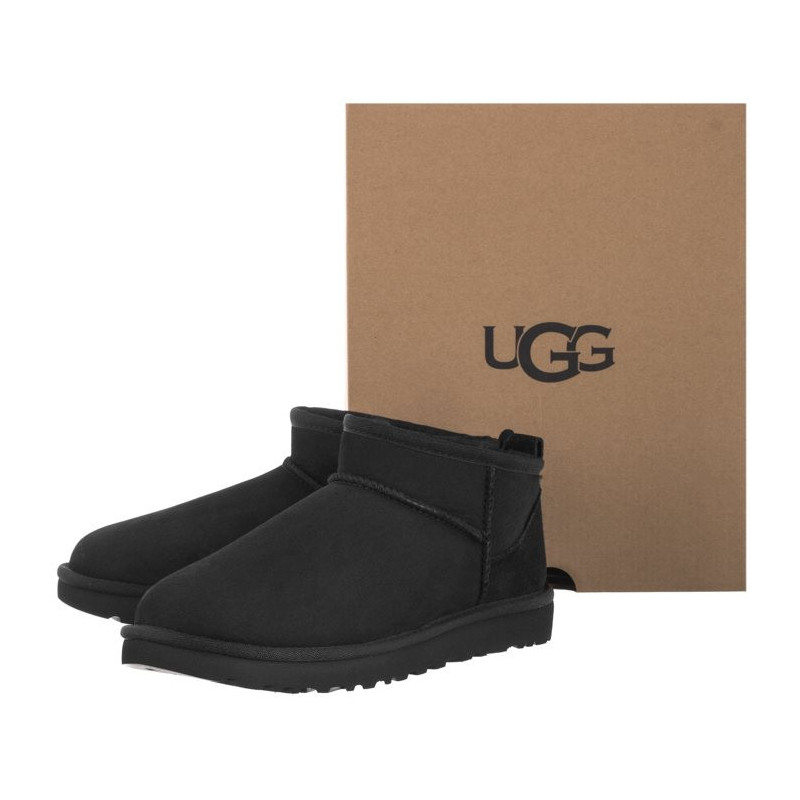 UGG W Classic Ultra Mini 1116109 W/BLK (UA32-a) kingad