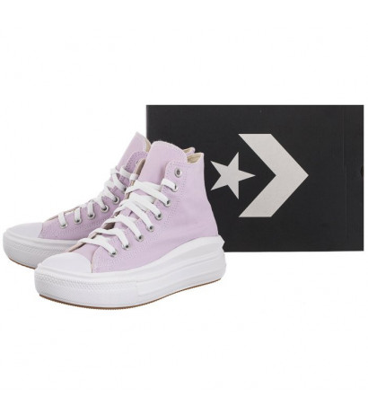 Converse CT All Star Move Hi Pale Amethyst/White/White 572722C (CO529-a) kingad