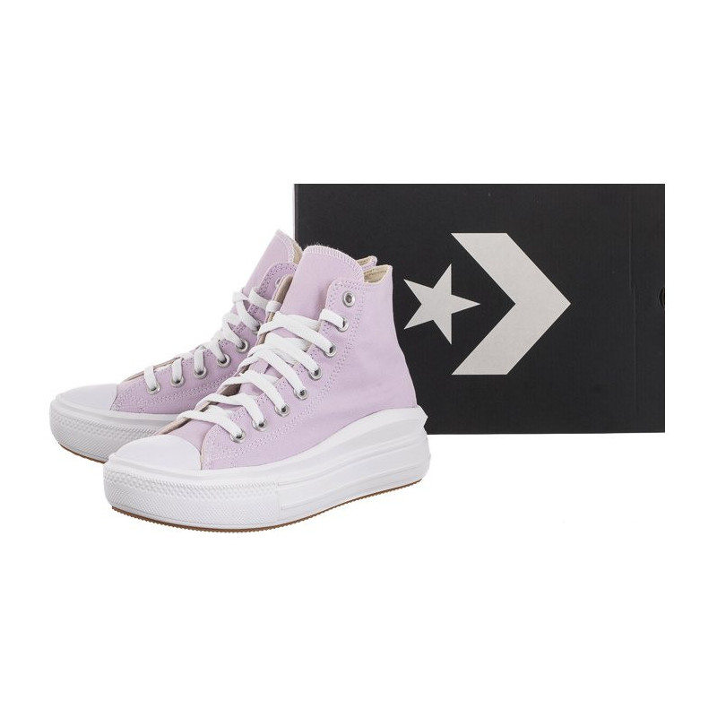 Converse CT All Star Move Hi Pale Amethyst/White/White 572722C (CO529-a) kingad