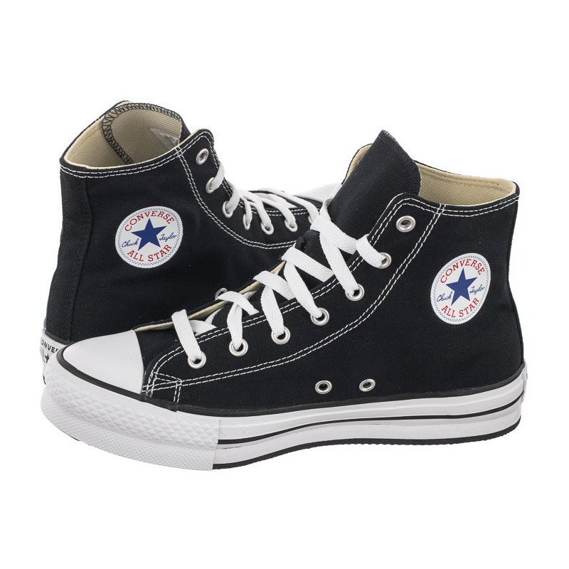 Converse CT All Star Eva Lift Hi Black/White/Black 272855C (CO521-b) kingad