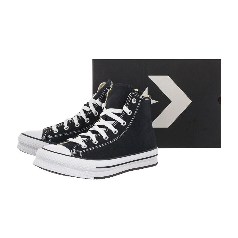 Converse CT All Star Eva Lift Hi Black/White/Black 272855C (CO521-b) kingad