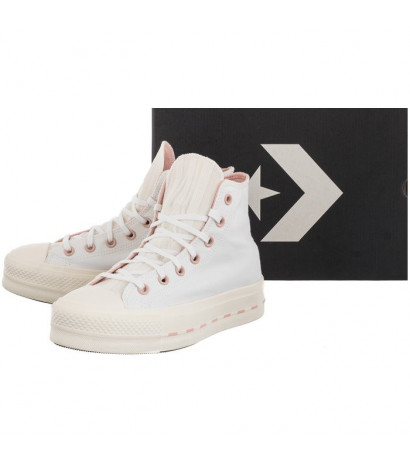 Converse CT All Star Lift Hi White/Egret/Pink Clay 572709C (CO531-a) kingad