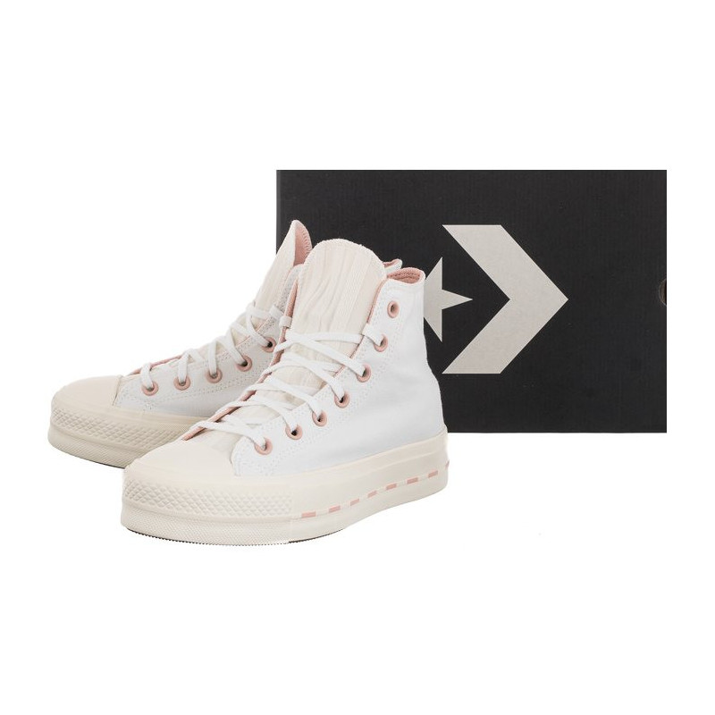 Converse CT All Star Lift Hi White/Egret/Pink Clay 572709C (CO531-a) kingad