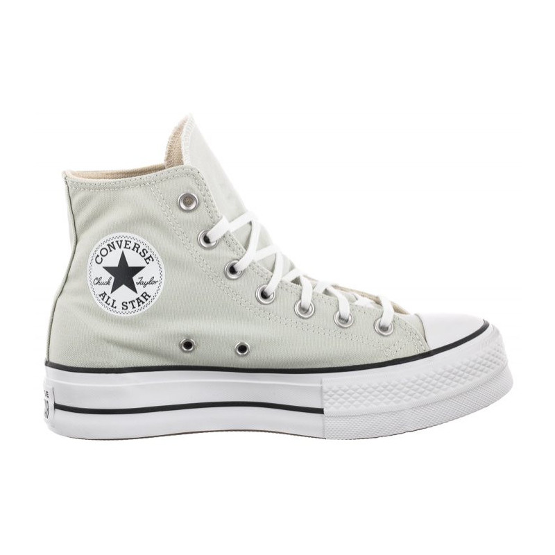 Converse CT All Star Lift Hi Light Silver/Black/White 572720C (CO468-c) kingad