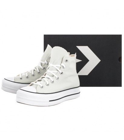 Converse CT All Star Lift Hi Light Silver/Black/White 572720C (CO468-c) kingad