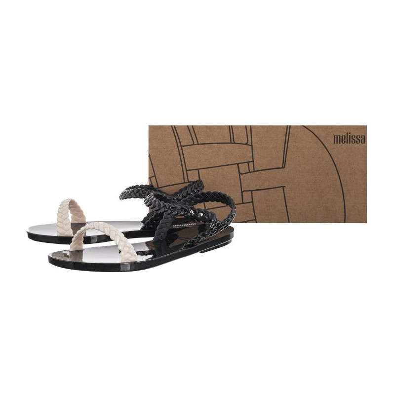 Melissa Wrap Sandal AD 33665/AB430 Black/Beige (ML233-b) sandaalid