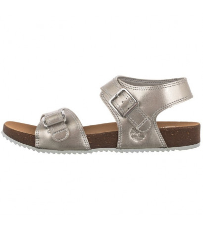 Timberland Castle Island Backstrap Silver Metallic 0A4341 040 (TI97-a) sandaalid